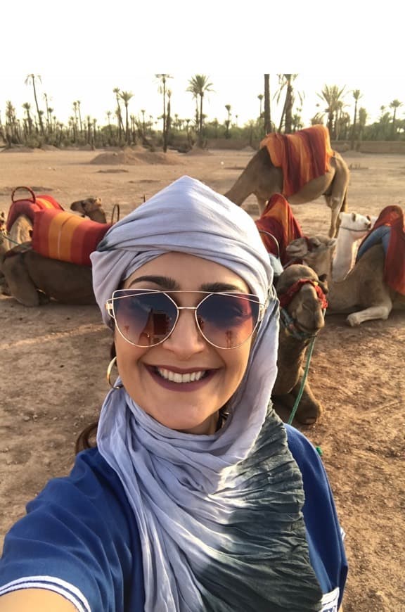 Lugar camel ride marrakech