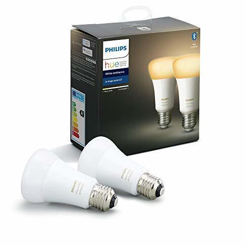 Home Philips Hue White Ambiance Pack 2 bombillas LED inteligentes E27