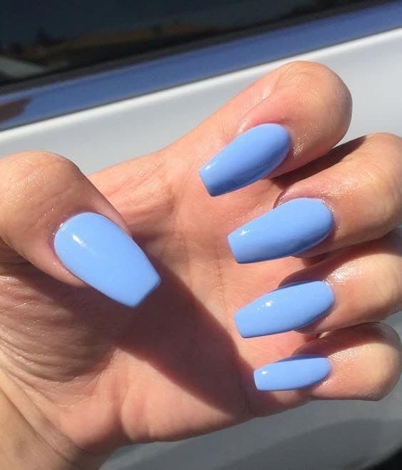 Fashion turquoise nails