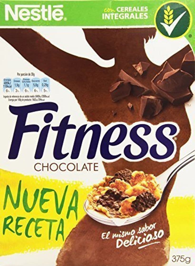 Product Cereales NESTLÉ Fitness con chocolate con leche - Copos de trigo integral