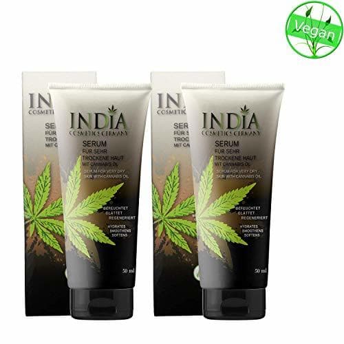 Lugar Serum piel crema en pack doble con Cannabis aceite para muy piel