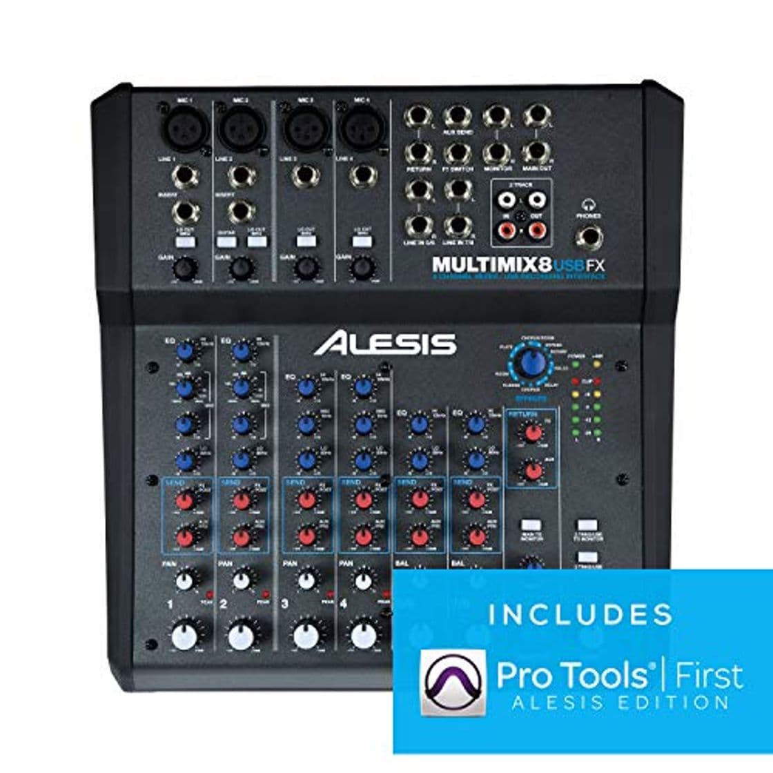 Producto Alesis MultiMix 8 USB FX