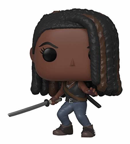 Game Funko Pop Figura De Vinil TV: Walking Dead-Michonne The Coleccionable, Multicolor