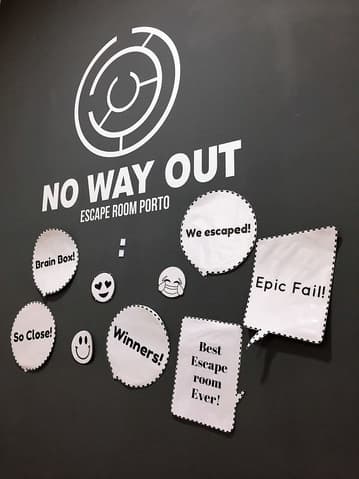 Lugar No Way Out - Escape Room Porto