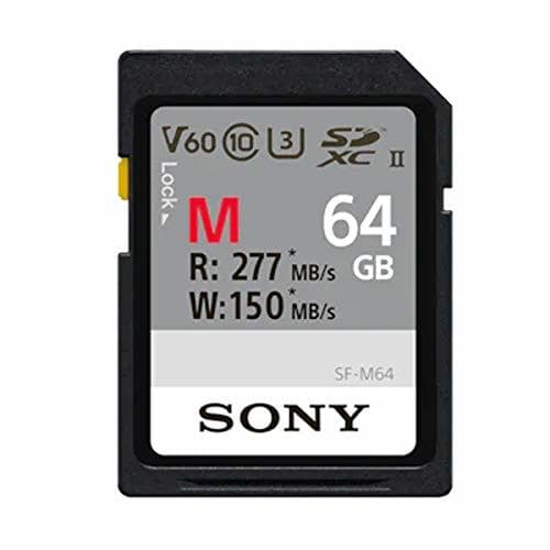 Electronic Sony SF64M - Tarjeta de memoria SD de 64 GB