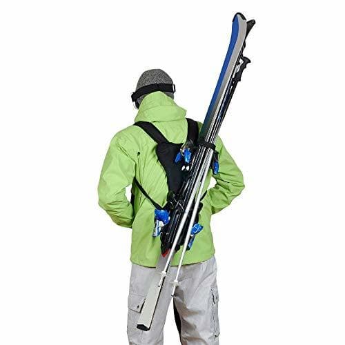 Fitness Wantalis Skiback Porte-Skis et bâtons Noir