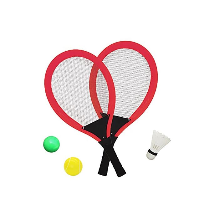 Producto YIMORE Raquetas de Tenis Bádminton con Bolas Juguete para Niños - 3