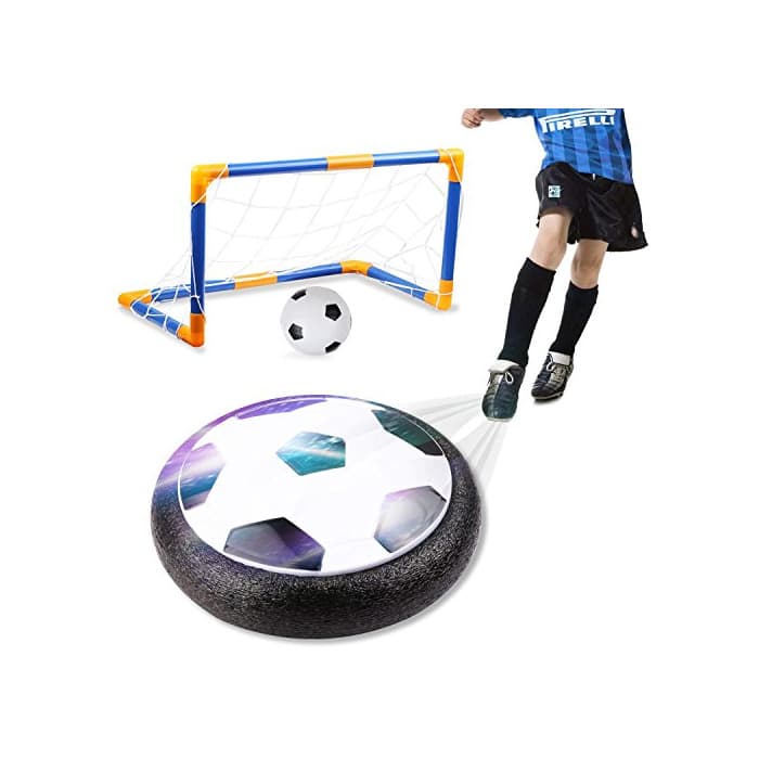 Producto amzdeal Air Football Kit Juguete Balón de Fútbol（1 x Air Hover Ball+1