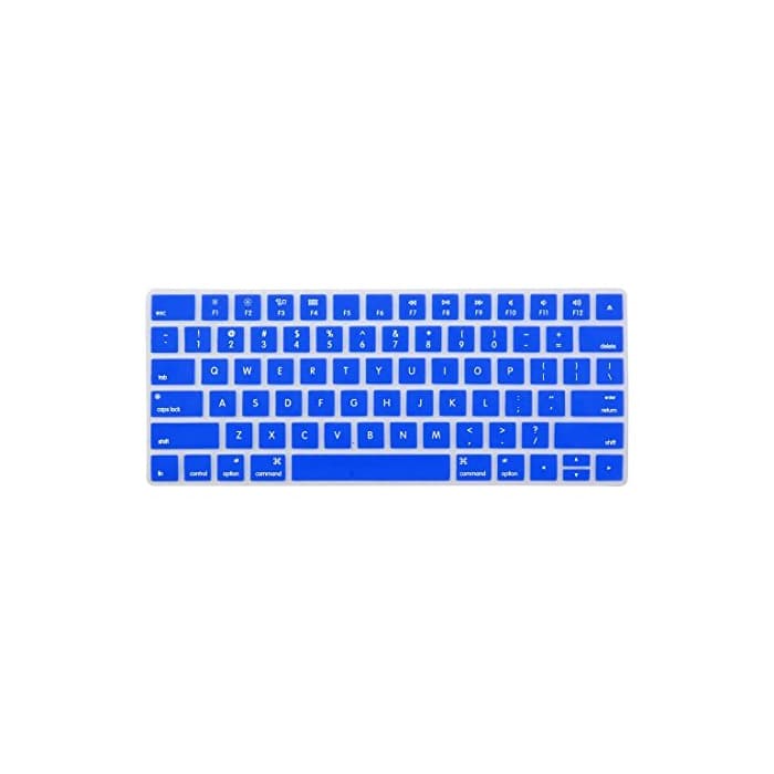 Electronic DealMux Protección para Teclado Silicona Anti Polvo de la película Azul de