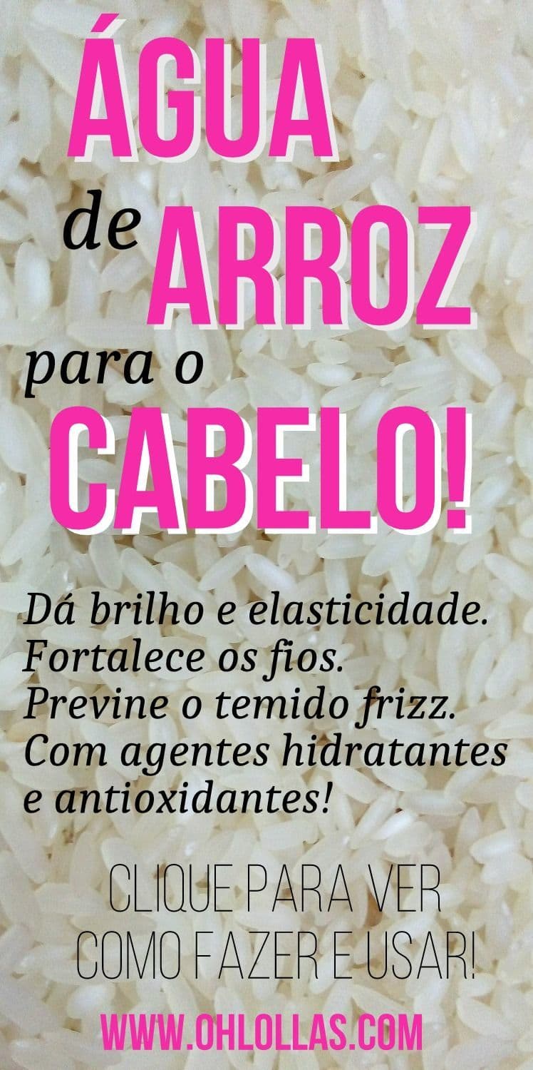 Fashion Arroz no cabelo