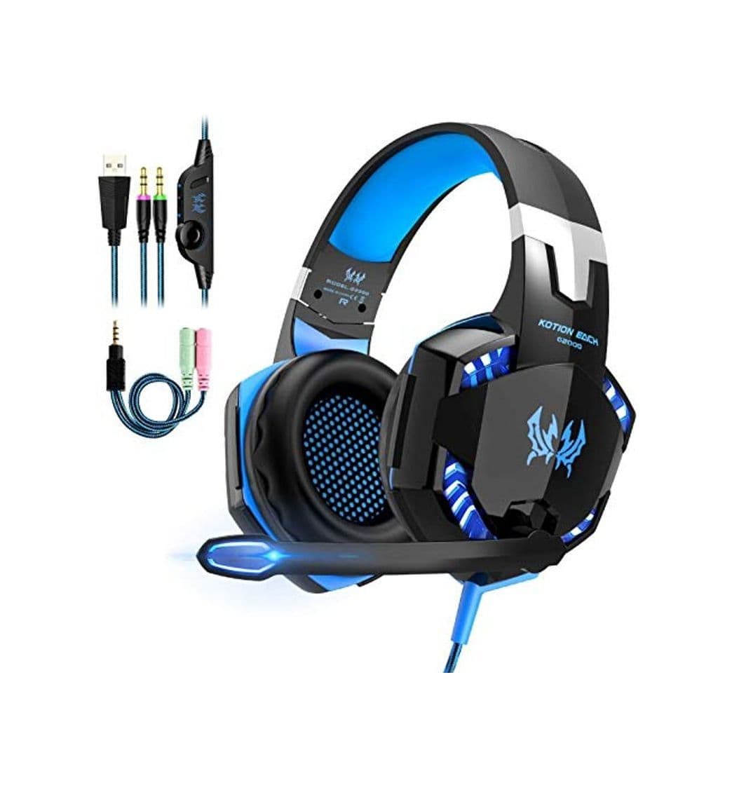 Product Auriculares Gaming Estéreo con Microfono para PS4 PC Xbox One