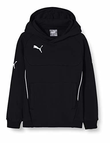 Fitness Puma Hoody, Sudadera con Capucha Unisex Niños, Negro