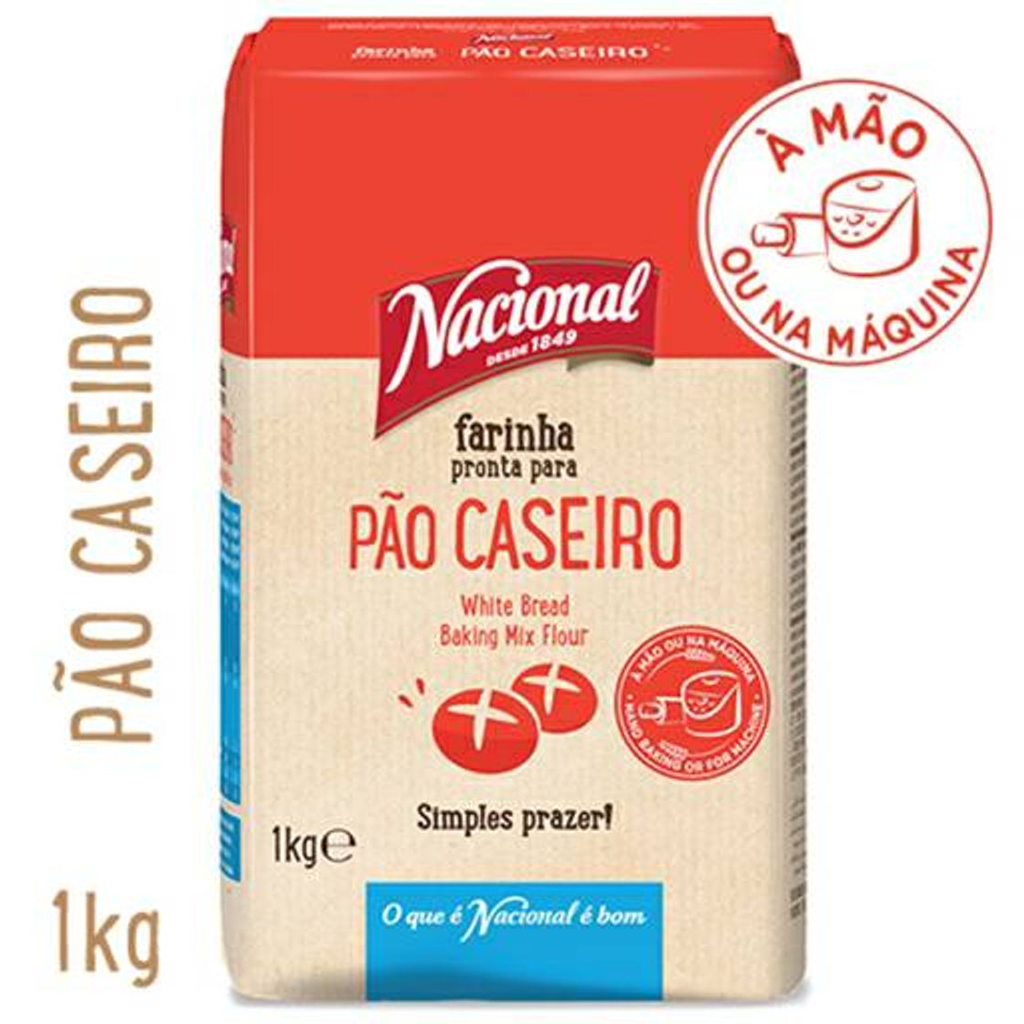 Moda Farinha para pão caseiro