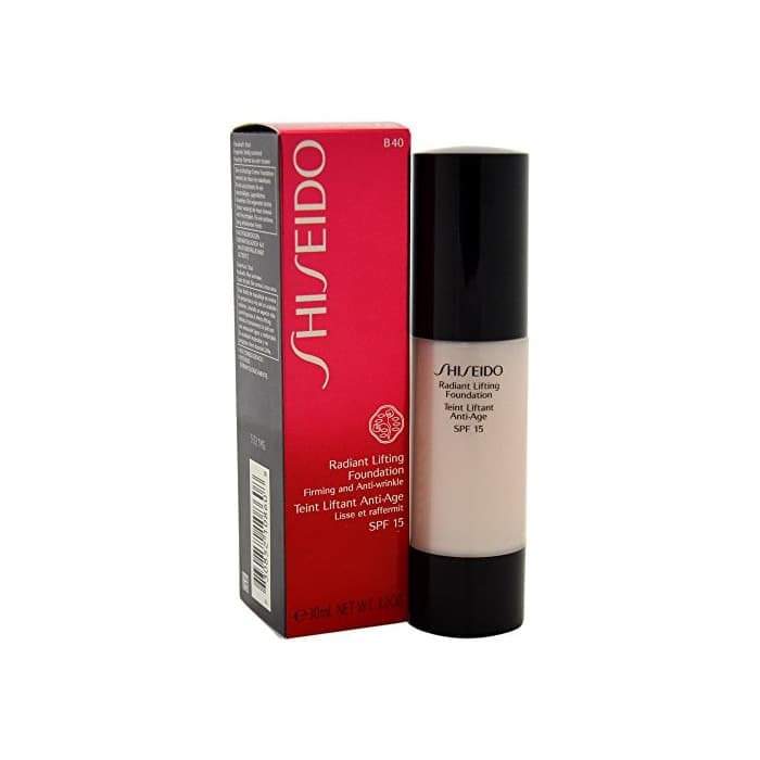 Belleza Shiseido   54174 Radiant Lifting Foundation SPF 15 - B40 Natural