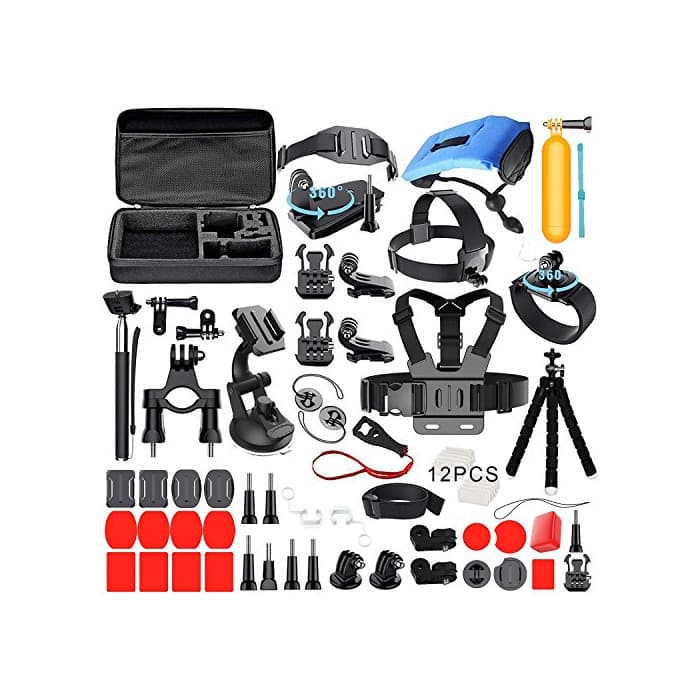 Electronic Deyard Kit de accesorios para GoPro Hero 8 GoPro Max Hero 7