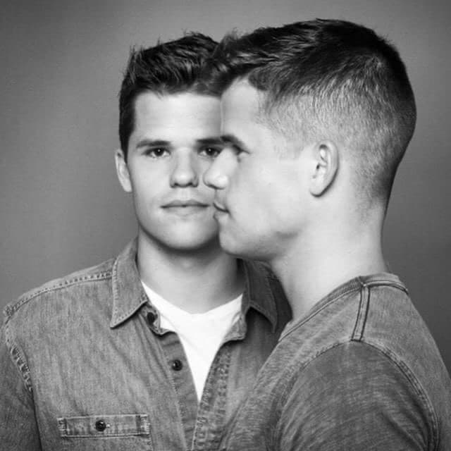 Fashion Max and Charlie Carver