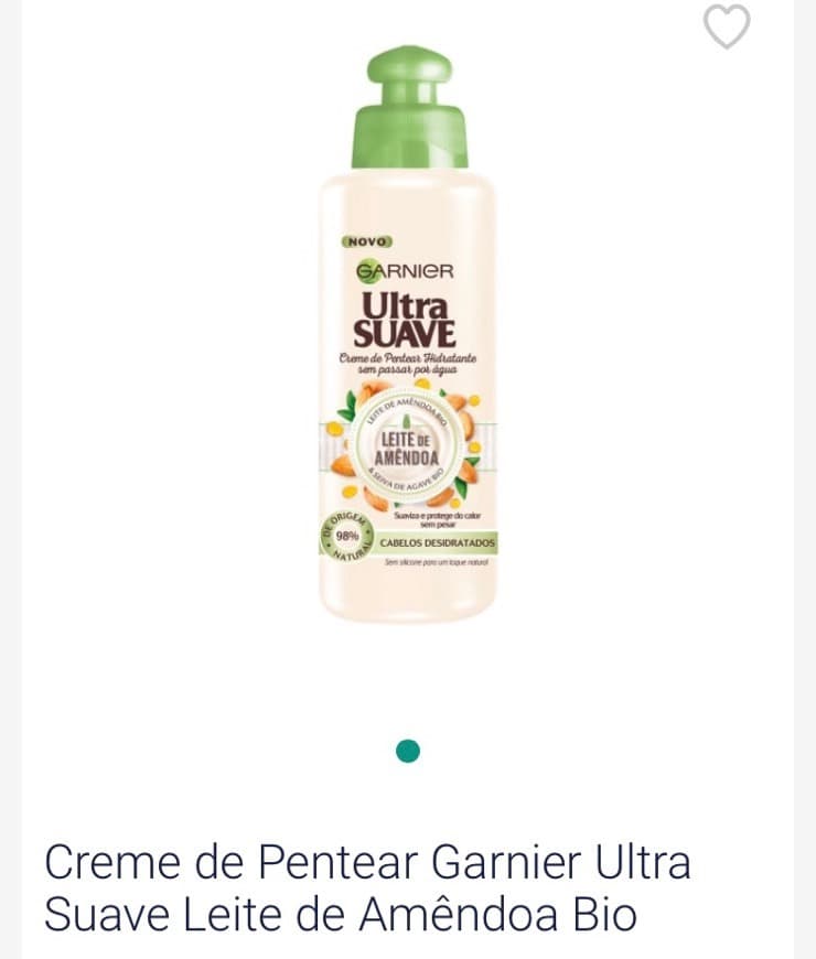 Producto Creme pentear 