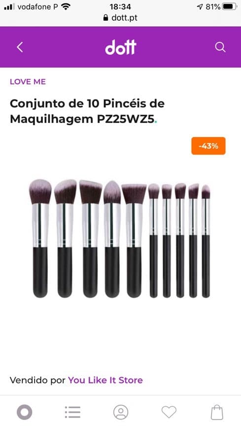 Product Pincéis 