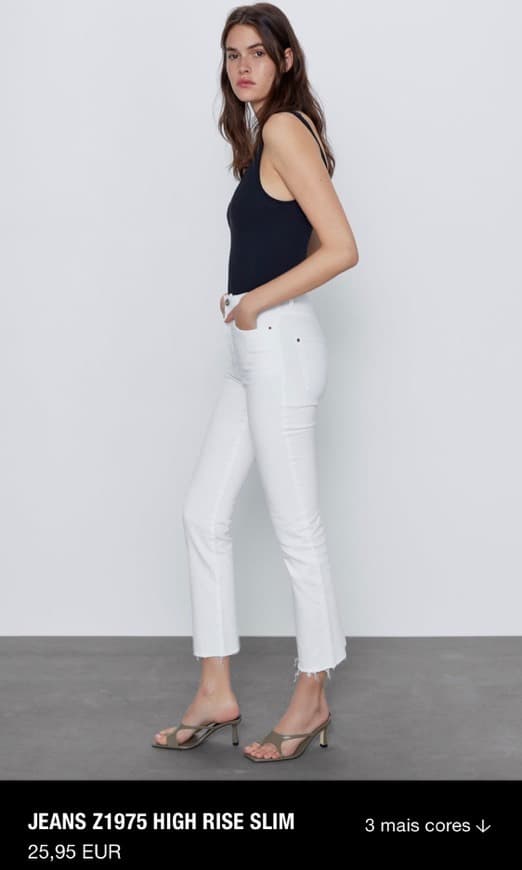 Moda Jeans Slim Cintura Subida