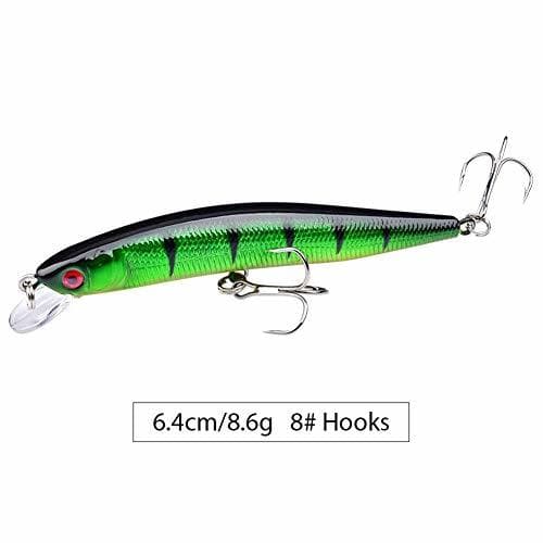 Product KKAAMYND 1 PC de hundimiento Lento Minnow señuelos de Pesca Jerkbaits Wobblers