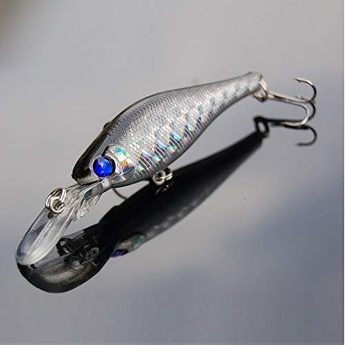 Producto uu19ee Minnow Fishing Lures Crankbait Bass Fishing Sound Wobbler Duro Cebo Artificial