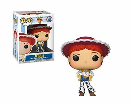 Game Funko Pop!- Colección Vinilo Disney Toy Story 4 Jessie Figura Coleccionable, Multicolor,