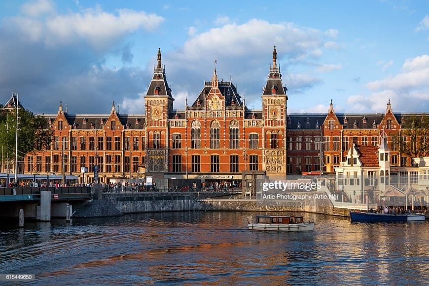 Lugar Estación Central de Ámsterdam