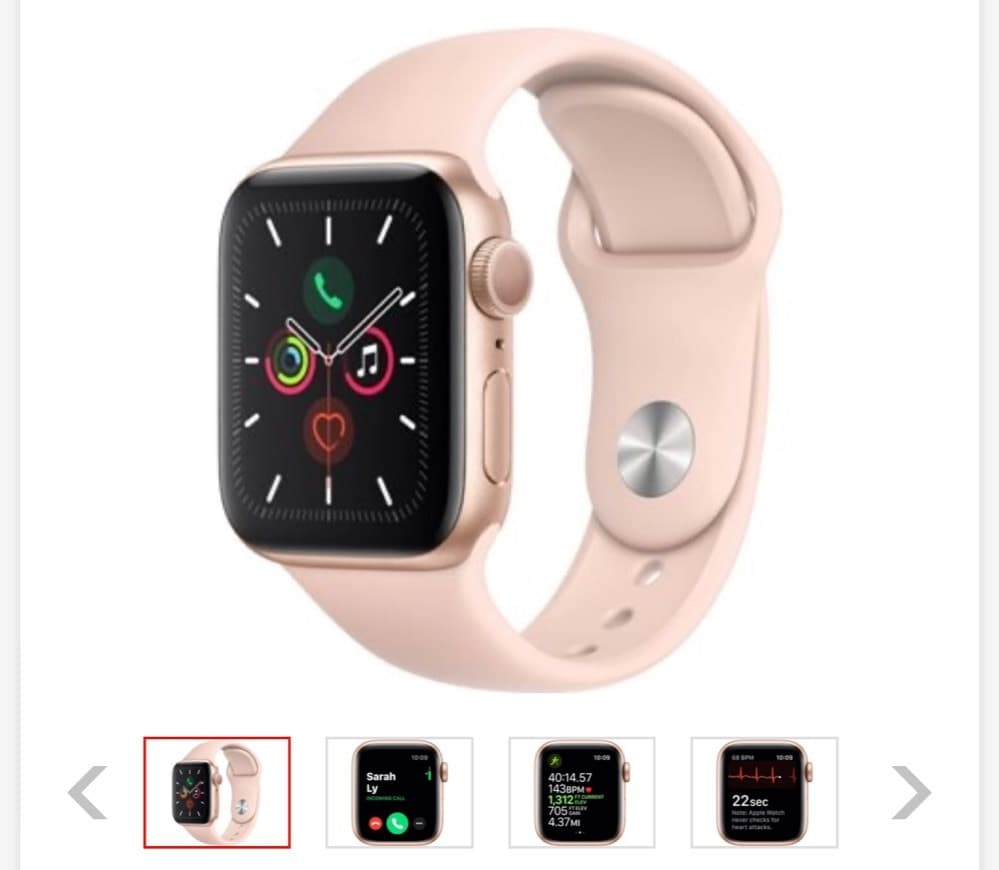 Producto APPLE Watch Series 5 GPS