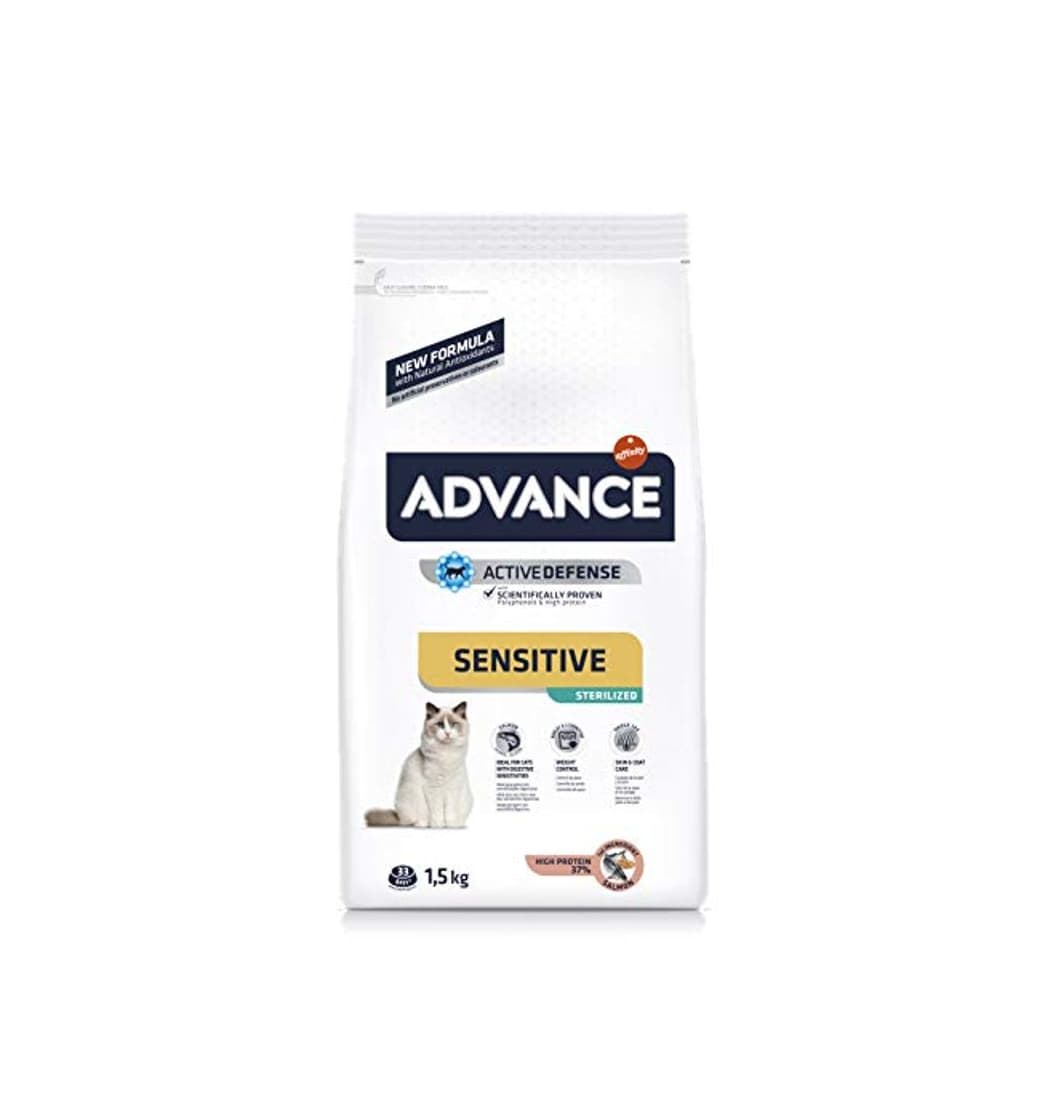 Producto Advance Sensitivie Sterilized - Pienso para Gatos estirilizados con sensibilidades digestivas -