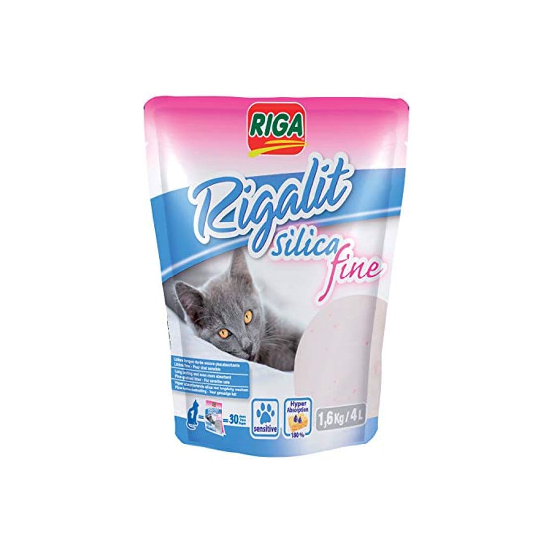 Producto Riga Rigalit Fine Litière Silice pour Chat