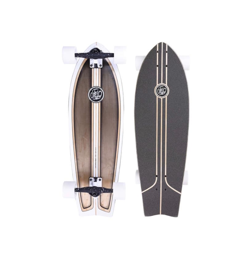 Producto vidaXL Monopatín Longboard Crucero Largo Patín Palma 117 cm 9" Eje de