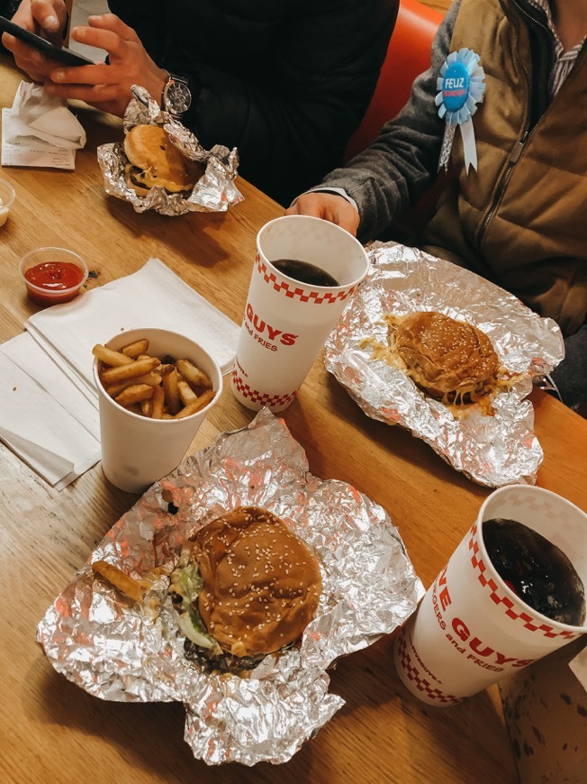 Restaurantes Five Guys - Champs-Elysées