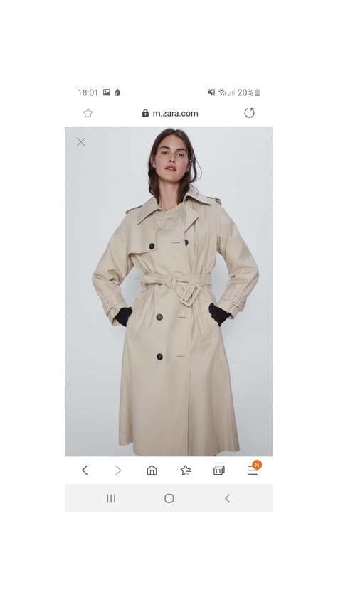 Producto Trench Coat 