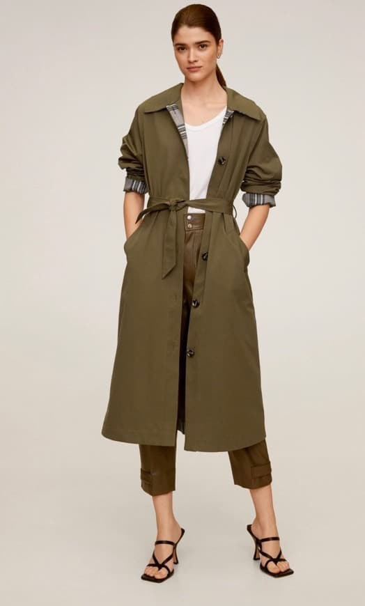 Fashion Trench comprido