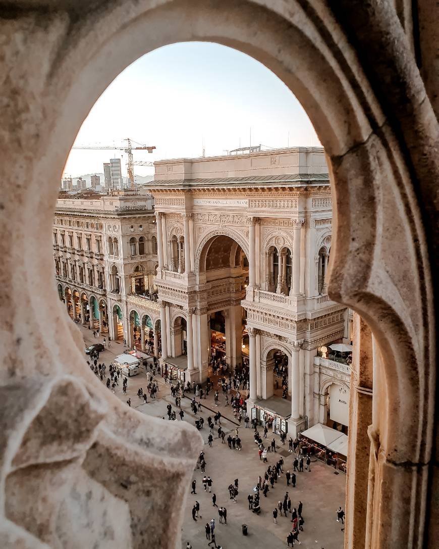 Lugar Galería Vittorio Emanuele II