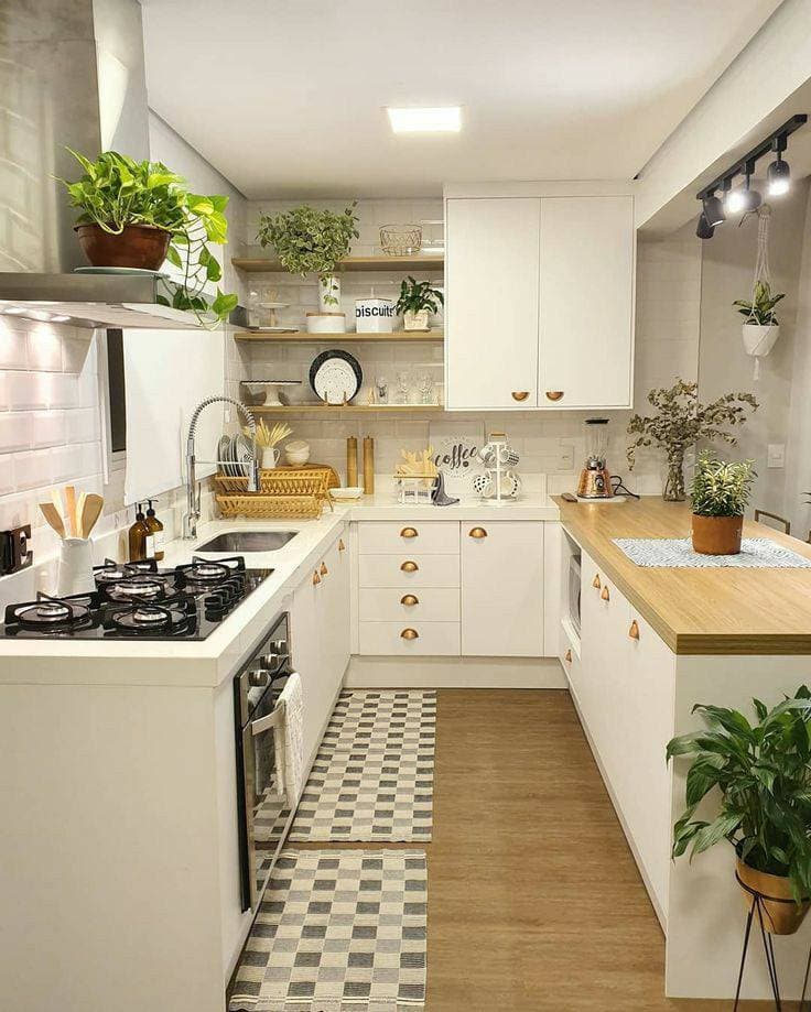 Moda Small white kitchen