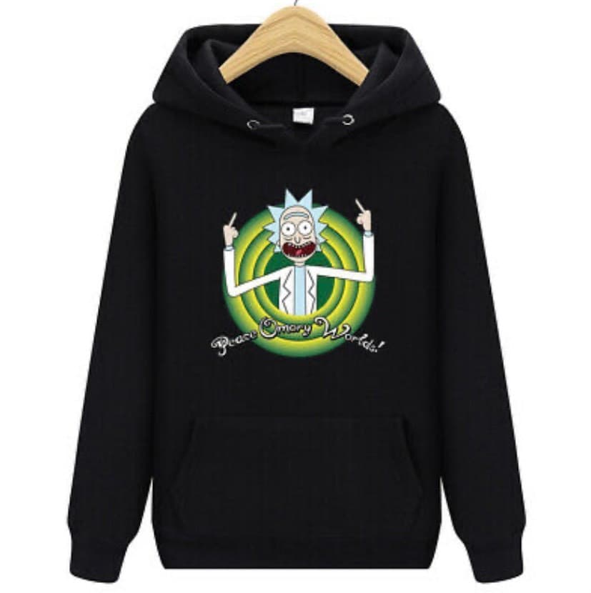 Fashion Hoddie do Rick and Morty