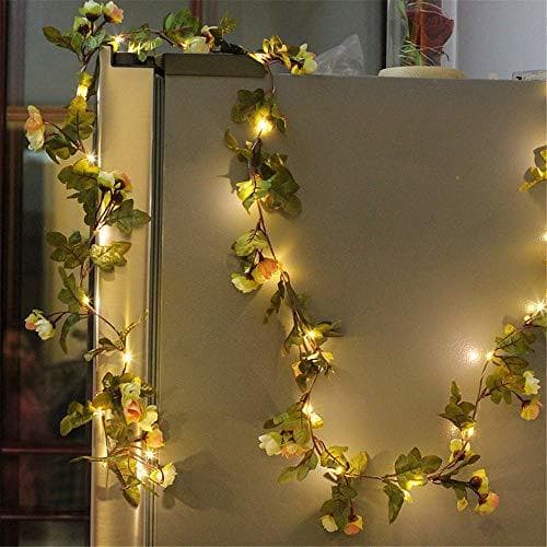 Product Guirnaldas luminosa 2.2 m 25 led Cadena de luces del Flores Artificial