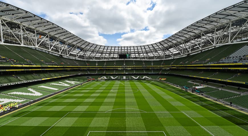 Lugar Aviva Stadium