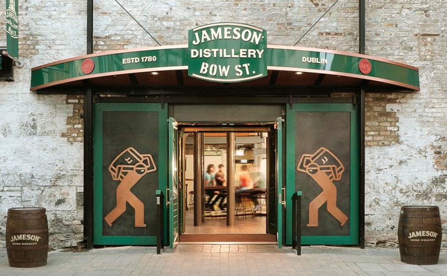 Lugar Jameson Distillery Bow St.