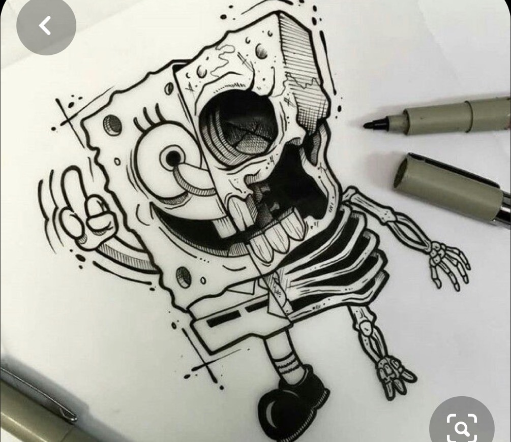 Moda Dead SpongeBob