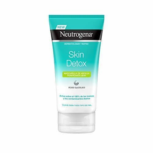 Beauty Neutrogena Detox Mascarilla Arcilla Purificante 2 En 1)