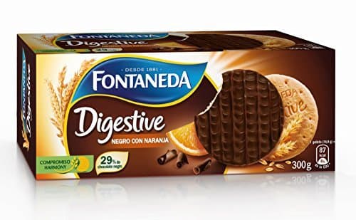 Producto Fontaneda Digestive Galletas Negras con Naranja