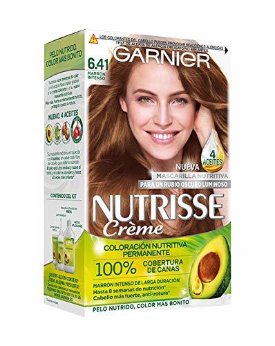 Beauty Garnier Nutrisse Creme Coloración permanente con mascarilla nutritiva de cuatro aceites