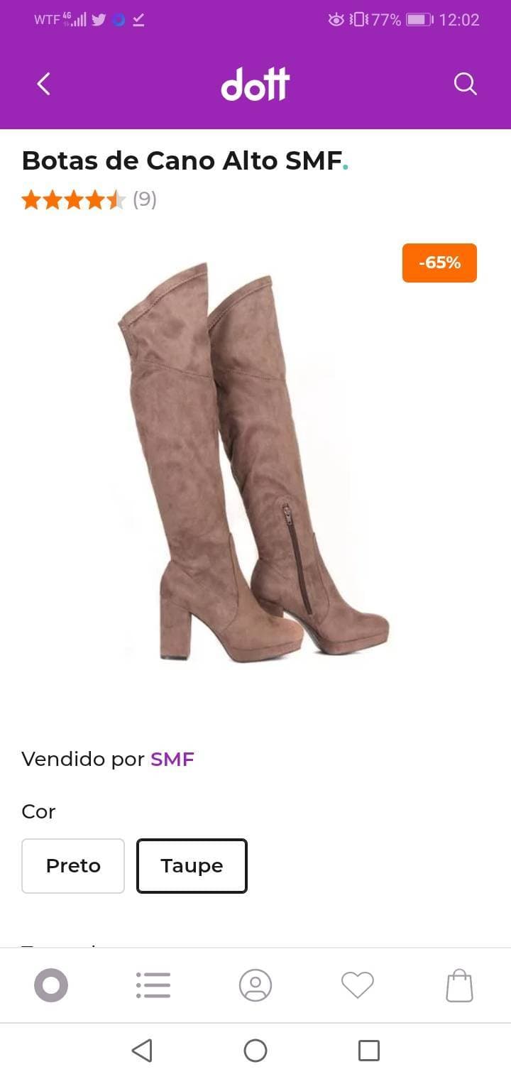 Producto Botas de Cano Alto SMF