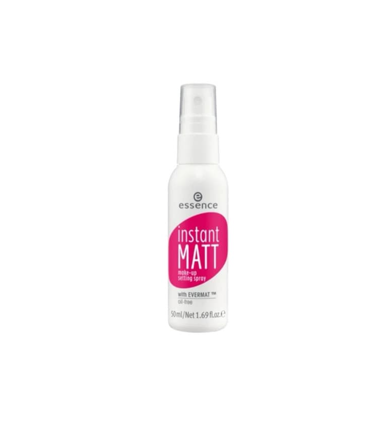 Producto 
instant matt make-up setting spray Essence