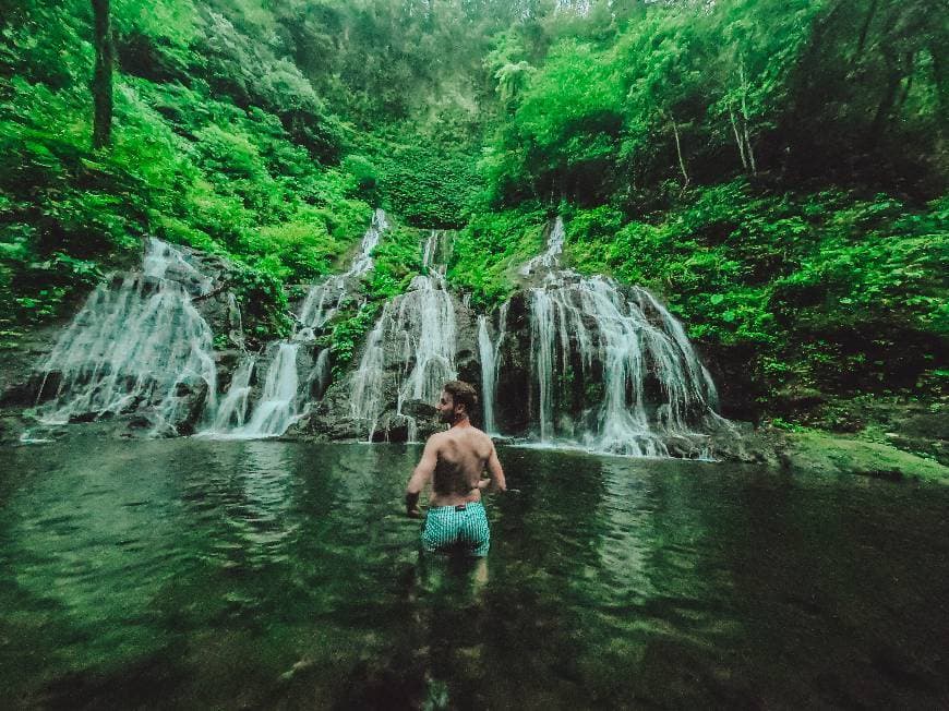 Place Melanting waterfall