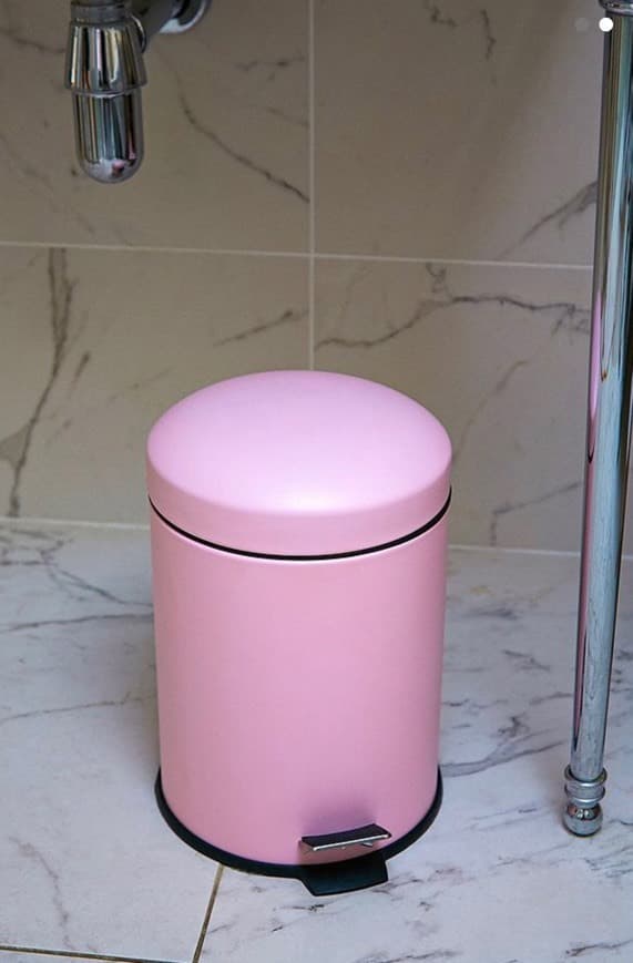 Product Pink Swing Top Bin