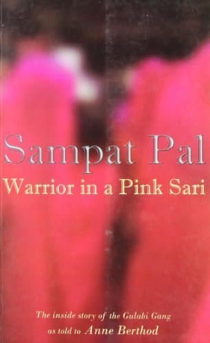 Book Warrior in a Pink Sari