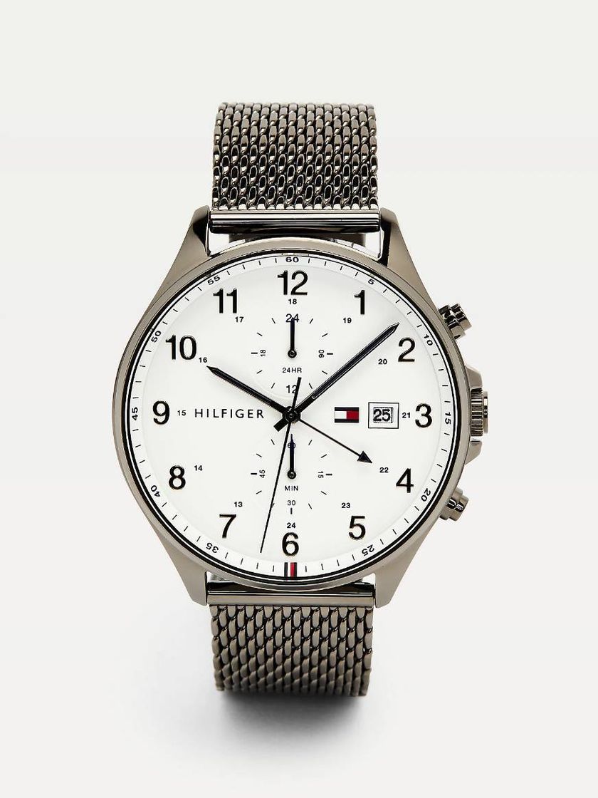 Product IONIC PLATED GREY MESH BRACELET WATCH